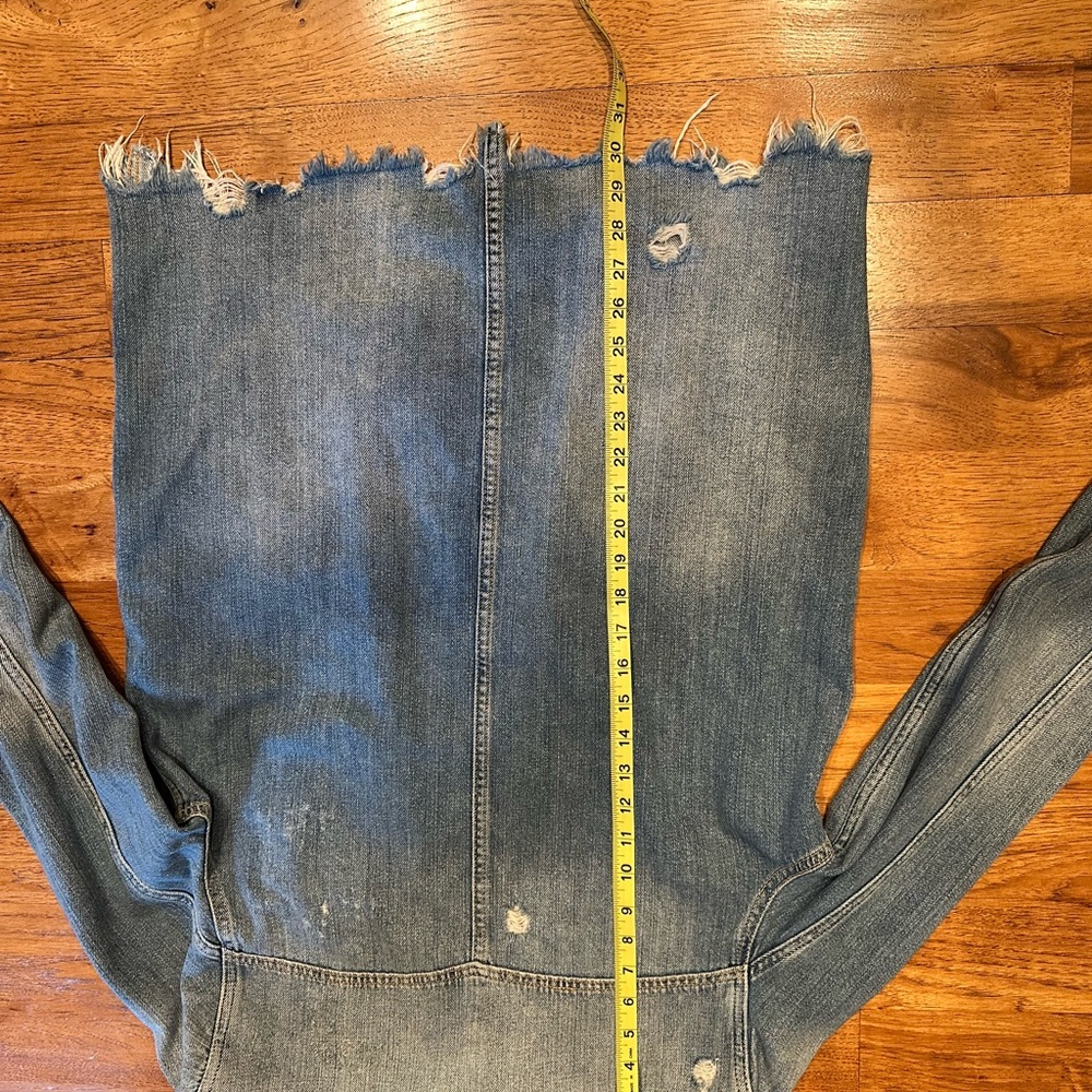 Free People Blue Jean Jacket - Picture 6 of 7